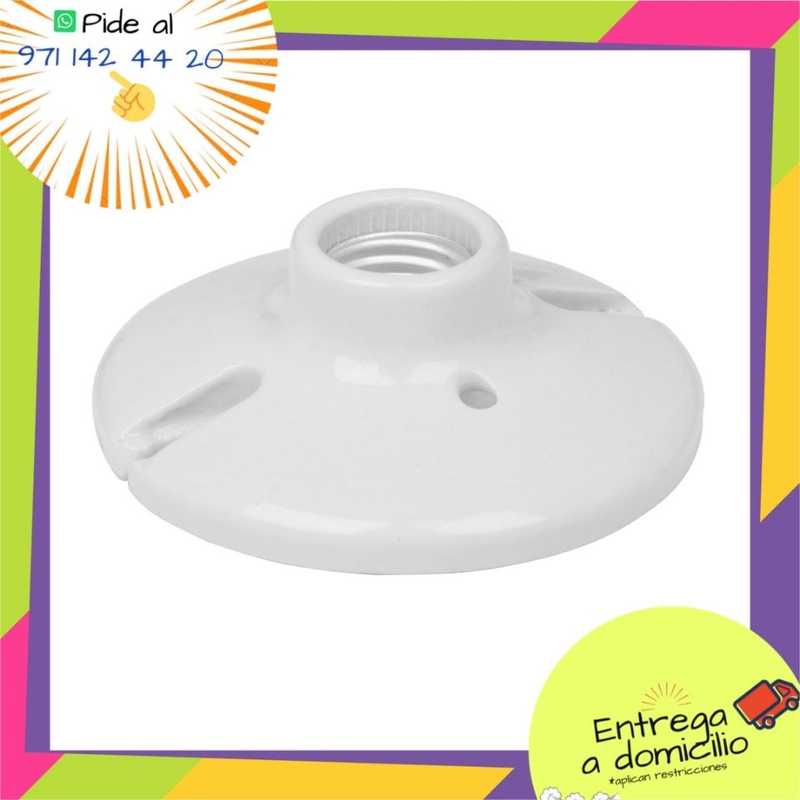 SOCKET DE PORCELANA, 4-1/2