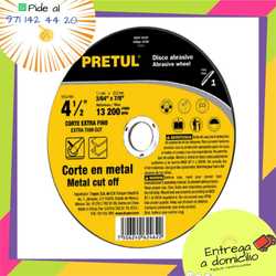 Discos de Corte de Metal de 4-1/2