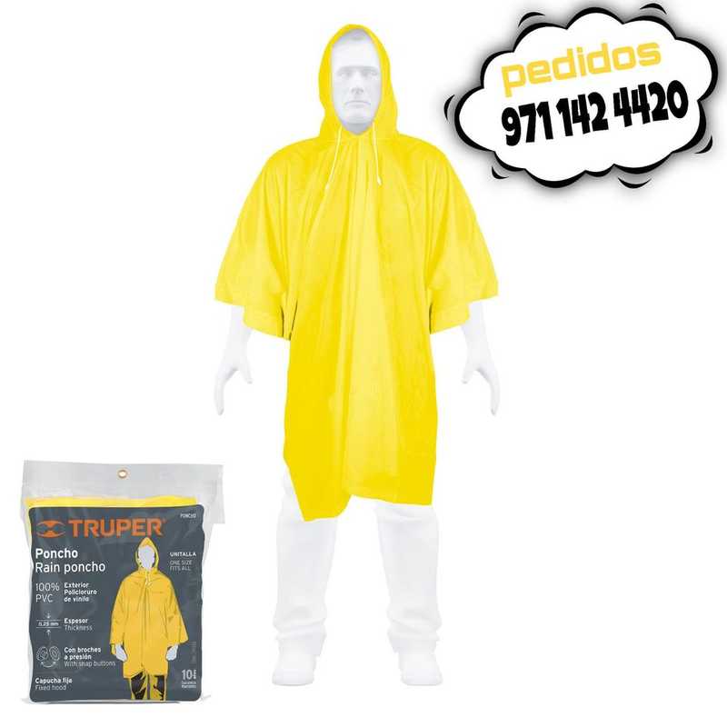 Impermeable TIPO CAPA (Poncho) - UNITALLA