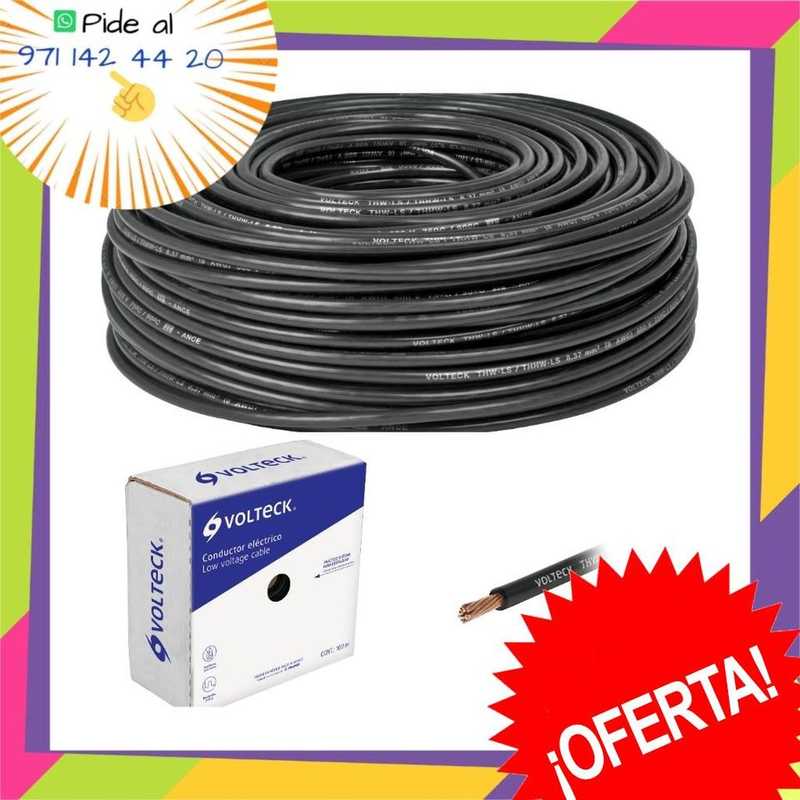 REMATE!!! - Cable Cal. 8 - Negro y Blanco - POR METRO