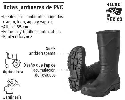 BOTAS JARDINERAS especiales para la LLUVIA y LODO