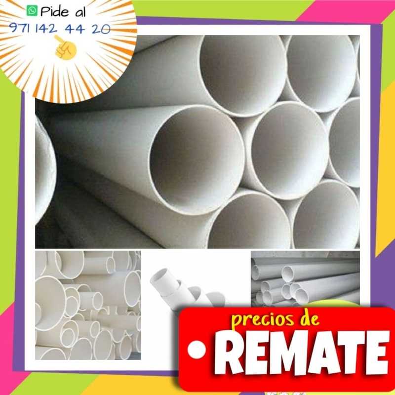 REMATE DE TUBERÍA PVC SANITARIO - ¡¡¡ÚLTIMOS TRAMOS!!!