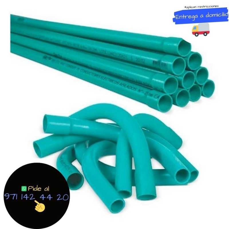 TUBERÍA PVC CONDUIT Y CONEXIONES