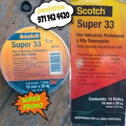 CINTA AISLAR - SUPER SCOTCH 33