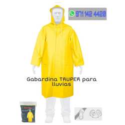 Impermeable Tipo Gabardina para la Lluvia