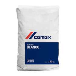 CEMENTO BLANCO CEMEX DE 25 KG