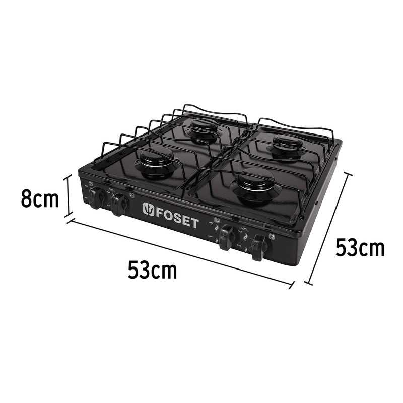 Estufas de Mesa de 2  y 4 Quemadores